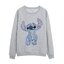 เสื้อ stitch Disney เสื้อยืด แขนยาว สีเทา ลายเลื่อม การ์ตูน STITCH งานสวย มากคะ สำเนา สำเนา สำเนา สำเนา สำเนา เทา