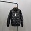 Double focus เสื้อกันหนาว เสื้อขนเป็ด DOWN JACKET เสื้อฮู้ดเฟอร์กันหนาว บุนวมอุ่น แบรนด์ Jin guan hua ( Puffer Jacket ) ดำ