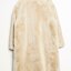 Mng MANGO FAUX FUR collar BEIGE COAT เสื้อโค้ทกันหนาว เสื้อกันหนาว ขนเฟอร์ สีนู้ดเบจ FLUFFY COAT overcoat Mango "Chilly" Cream/Beige Faux Fur Coat. Uk XL. New + Tags. Immaculate. โค้ทวูล สีขาวครีม โค้ทขน สีขาวออฟไวท์ แบรนด์ MNG ขาว