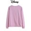 Disney เสื้อสเวตเตอร์ Disney แขนยาว สีชมพู ลายTom &Jerry เนื้อผ้า สีเทา สกรีน สำเนา สำเนา