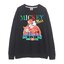 MICKEY SWEATSHIRT สเวตเตอร์ สเวตเชิ้ต Mickey กันหนาว สีเทา DISNEY มิคกี้ Classic logo สำเนา เขียว