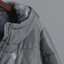U.S. Polo ASSN. เสื้อกันหนาว เสื้อฮู้ดเฟอร์ บุนวมอุ่น แบรนด์ U.S. POLO ASSN. (padded puffer coat ดำ /ขาว
