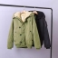 Moussy เสื้อกันหนาว ติดฮูท เสื้อcoat แบรนด์ดัง ญี่ปุ่น MOUSSY japan สีดำ แต่งซับขนอุ่นด้านใน (ขนด้านในถอดใส่ได้ทั้งชิ้นเลยคะ )มีกระดุมSize M/L * ไม่มีขนเฟอร์ปลายหมวกนะคะ*