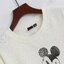 Disney เสื้อกันหนาว เสื้อสเวตเตอร์แขนยาว สีครีม สกรีน ลายMICKEY MOUSE งานแบรนด์ Disney แท้คะ เทา