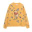 Disney Parks 2025 WINNIE THE POOH Pullover Sweatshirt Women Daisies Yellow ชมพู