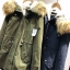 CLockhouse เสื้อโค้ท โค้ทฮูท กันหนาว เสื้อparka ฮูท กันหนาวสีน้ำเงิน กรม งาน CLOCKHOUSE แต่งเฟอร์ เฟอร์ สวย ใหญ่ ฟูมากคะ งานสวยพรีเมี่ยมช็อปเลย (ขนอุ่นด้านใน&เฟอร์ ถอดได้ค่ะ) สำเนา น้ำเงินกรม
