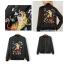 ASOS เสื้อแจ็คเก็ท JACKET เสื้อเบสบอล เสื้อแจ็คเก็ตแนวญี่ปุ่น แต่งลายปัก แบรนด์เนม ASOS สวย เท่ห์ ล้ำมากคะ SIZE s/m ดำ