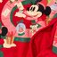 เสื้อฮู้ด มิคกี้ สีแดง HOODIE Merry Christmas Sweatshirt Disney เสื้อMICKEY christmas Minnie สีขาว Winnie the pooh แขนยาว สีครีม ลายการ์ตูน DISNEYงานสวย มากคะ สำเนา แดง