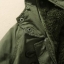 เสื้อกันหนาว ตัวยาว เสื้อคลุม เสื้อcoat แต่งฮูท สีเขียวทหาร แต่งซับขนด้านใน (ขนด้านในถอดใส่ได้คะ) Size M