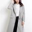 Love tree เสื้อโค้ทกันหนาว เสื้อกันหนาว overcoat Trench coat โค้ทวูล สีเทา /สีดำ แบรนด์ LOVE TREE สำเนา เทา