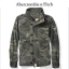เสื้อนอก เสื้อแจ็คเก็ต ผู้ชาย แบรนด์เนม ABERCROMBIE แท้ ลายพรางเขียวทหาร สวย เท่ห์ มาก คะ Size L/XL/XXL