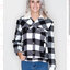 Love tree เสื้อโค้ท กันหนาว LOVE TREE plaid SHERPA LINE checked winter jacket สีแดงดำ แบรนด์ Love tree สำเนา แดงดำ