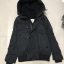 Moussy เสื้อกันหนาว ติดฮูท เสื้อcoat แบรนด์ดัง ญี่ปุ่น MOUSSY japan สีดำ แต่งซับขนอุ่นด้านใน (ขนด้านในถอดใส่ได้ทั้งชิ้นเลยคะ )มีกระดุมSize M/L * ไม่มีขนเฟอร์ปลายหมวกนะคะ*