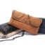 กระเป๋า Clutch มือ TONI BIANCO แบรนด์สุดหรูออสเตรเลีย สีน้ำตาลอ่อน หนังหรูสุดนุ่ม สายโซ่ ถอดใส่ได้คะ
