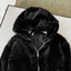 Page one เสื้อเฟอร์กันหนาว หมวกฮู้ด เสื้อขน Fluffy coat แบรนด์ page One สำเนา ดำ