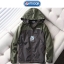 OUTDOOR เสื้อฮู้ด เสื้อแจ็คเก็ตคลุม ผ้าไนล่อน สีกรมแบรนด์.Outdoorจำนวนจำกัดคะ SIZE m สำเนา สำเนา สำเนา กรม