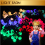 ไฟเชอรี่สีชมพู ไฟเชอรี่LED ไฟประดับตกแต่งตามงานเทศการต่างๆ