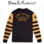 Deus เสื้อยืดแขนยาว คอกลม เสื้อDEUS แขนลายยุง เหลือง-ดำ ผู้ชาย แบรนด์ DEUS แท้ คะ Size L/XL/XXL สำเนา สำเนา เหลืองดำ