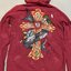 Ed hardy เสื้อแจ็คเก็ต เสื้อนอก เสื้อฮู้ดวอร์ม สีน้ำเงิน ฟอก แบรนด์ ED HARDY น้ำเงิน
