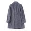 Zara เสื้อโค้ดกันหนาว เสื้อกันหนาว overcoat โค้ทวูล สีเทา สักหลาด ผสมวูล คอปก กระดุมสองแถว แบรนด์ ZARA เทา