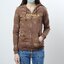 Ed hardy เสื้อแจ็คเก็ต เสื้อนอก เสื้อฮู้ดวอร์ม สีน้ำเงิน ฟอก แบรนด์ ED HARDY น้ำเงิน