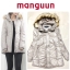 เสื้อกันหนาว ฮูท กันหนาวฮูทเฟอร์ สีเทาอ่อน บุนวมอุ่น แบรนด์เนม เยอรมัน MANGUUN COLLECTION ขนเฟอร์น้ำตาลอ่อน ฟูใหญ่นุ่ม (หมวกฮูท&เฟอร์ ถอดได้ทุกจุดคะ) งาน สวยหรู มากคะ S/M/L/XL/XXL
