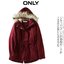 Only เสื้อโค้ทฮู้ดกันหนาว เสื้อปาร์กา parka สีดำ แบรนด์Only (ขนเฟอร์ถอดได้ค่ะ) ดำ