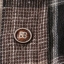 CGG เสื้อเชิ้ต แขนยาว เชิ้ตลายchecked โทนสีหรู
