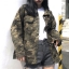 เสื้อเขียวทหาร เสื้อนอก เสื้อคลุมลายพราง แนวทหาร แพทเทินสวย เท่ห์มาก คะ Size S/M/L/XL สำเนา สำเนา สำเนา ลายพราง