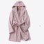Love tree เสื้อโค้ทกันหนาว เสื้อโค้ทฮู้ด overcoat belt coat โค้ทวูล สีชมพู แบรนด์ LOVE TREE สำเนา ชมพู