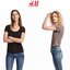 เสื้อยืด สีเทาอ่อน H&M เนื้อผ้ายืดหยุ่นสูง ทรงสวย เข้ารูป หรูมากคะ Size Xs/S/M/L สำเนา เทาอ่อน