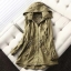 Outerwear Yessica by C&A เสื้อฮู้ดทหาร เสื้อทหาร สีเขียว หมวกฮู้ด เสื้อปาร์กา เสื้อนอก แบรนด์ Outerwear Yessica by C&Aงานสวย เท่ห์มาก คะ Size S/M/L/XL เขียวทหาร