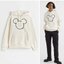เสื้อฮู้ด สเวตเตอร์ กันหนาว DISNEY x H&m เสื้อมิคกี้ เม้าส์ Mickey mouse mickey mouse งาน DISNEYแท้ สำเนา สำเนา สำเนา สำเนา สำเนา เทา