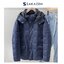 เสื้อกันหนาว เสื้อฮู้ดเฟอร์กันหนาว บุนวมอุ่น แบรนด์ Premium down jacket ( Puffer Jacket ) เทาอ่อน
