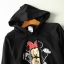 Disney เสื้อฮูดกันหนาว เสื้อสเวตเตอร์แขนยาว สีเทา screen ลายMICKEY & MINNIE MOUSE แนวๆคะ งานแบรนด์ Disney แท้คะ สำเนา สำเนา เทา