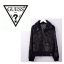 Guess เสื้อกันหนาว แบรนด์เนม Guess แต่งขนฟู แขนเอวจั๊มพ์ คอปกใส่ได้2 แบบ สวยหรู ขนเนียนนุ่ม ติดtag เหล็กguess ขอบเอว หัวซิบ สวย อุ่นมากคะ Size M/L ดำ