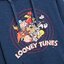 LOONEY TOON เสื้อกันหนาว เสื้อวอร์มสีน้ำเงินคราม เสื้อฮู้ด สีคราม ฮู้ด สกรีน LOONEY TOON งานDISNEY แท้ สำเนา คราม
