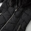 Calvin klein เสื้อกันหนาว เสื้อฮู้ดเฟอร์ บุนวมอุ่น สีดำ แบรนด์ Calvin klein (padded puffer coaT)