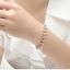สร้อยข้อมือ ผู้หญิง สร้อยข้อมือทอง 18 K สี Rose Gold ฝังเพชร CZ ดอกไม้ สุดหรู เรียงเต็มข้อมือ สร้อยข้อมือฝังเพชร ใส่ออกงาน ของขวัญสุดหรู 129241