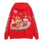 เสื้อฮู้ด มิคกี้ สีแดง HOODIE Merry Christmas Sweatshirt Disney เสื้อMICKEY christmas Minnie สีขาว Winnie the pooh แขนยาว สีครีม ลายการ์ตูน DISNEYงานสวย มากคะ สำเนา แดง