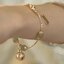 สร้อยข้อมือผู้หญิง สร้อยข้อมือทอง ร้อย จี้ หยก ธรรมชาติ สร้อยข้อมือ หยก ใส่สวย แบบน่ารัก 533252