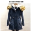 CLockhouse เสื้อโค้ท โค้ทฮูท กันหนาว เสื้อparka ฮูท กันหนาวสีน้ำเงิน กรม งาน CLOCKHOUSE แต่งเฟอร์ เฟอร์ สวย ใหญ่ ฟูมากคะ งานสวยพรีเมี่ยมช็อปเลย (ขนอุ่นด้านใน&เฟอร์ ถอดได้ค่ะ) สำเนา น้ำเงินกรม