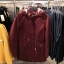 H&M เสื้อโค้ทฮู้ดกันหนาว เสื้อปาร์กา parka สีเขียว แบรนด์ H&M size S/M/L เขียว
