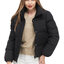 เสื้อกันหนาว บุนวม สีนู้ด PRIMARK. PADD PUFFER JACKET ดำ