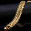 กำไลข้อมือ สร้อยข้อมือ ทอง 18 K ทำเป็น ลายโซ่ เส้นใหญ่ แบบสวยหรู สร้อยข้อมือทอง ใส่ออกงาน เพิ่มราศี สร้อยข้อมือหรู ๆ มีระดับ 616220
