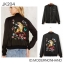 ASOS เสื้อแจ็คเก็ท JACKET เสื้อเบสบอล เสื้อแจ็คเก็ตแนวญี่ปุ่น แต่งลายปัก แบรนด์เนม ASOS สวย เท่ห์ ล้ำมากคะ SIZE s/m ดำ