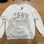 เสื้อฮู้ด สเวตเตอร์ กันหนาว Mickey&friends DISNEY Embroidered sweatshirt มิคกี้ เม้าส์ Mickey mouse mickey mouse งาน DISNEYแท้ แต่งลายปัก ชมพู
