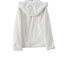 Forever21 เสื้อเฟอร์กันหนาว หมวกฮู้ด เสื้อขน แบรนด์ forever21 (FLUFFY COAT) ขาว
