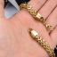 สร้อยข้อมือผู้ชาย สร้อยข้อมือ 316L Stainless Steel สร้อยข้อมือทอง 18 K ลายโซ่ หรู ๆ ของขวัญให้แฟน ดูดี มีระดับ 387737_2
