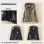 เสื้อกันหนาว ขนห่าน แต่งฮูท สีนูทเบจกากี แบรนด์ BURBERRY บุนวมขนห่านแท้ 100% บุนวมไม่หนามากคะ